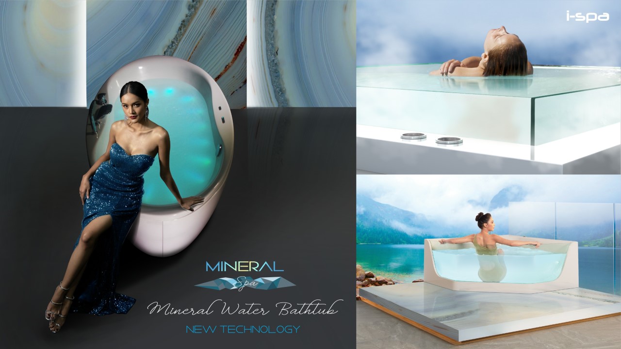 I-MINERAL The Milky Spa Bath Duo Booster Oxygen & Ozone