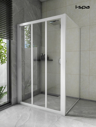 ฉากกั้นอาบน้ำ, ตู้อาบน้ำ, กระจกกั้นห้องน้ำ แบบมีเฟรม รุ่น Ultra Slide series